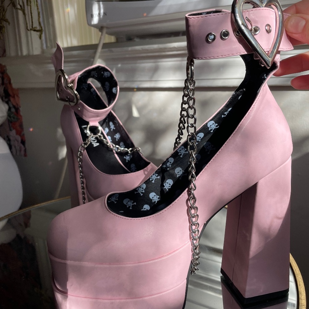 Lamoda heels baby pink